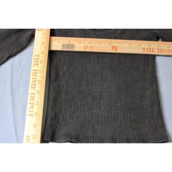 BDG Keyhole Cut-Out Acid Wash Long Sleeve Top Urban Outfitters M - Picture 7 of 7